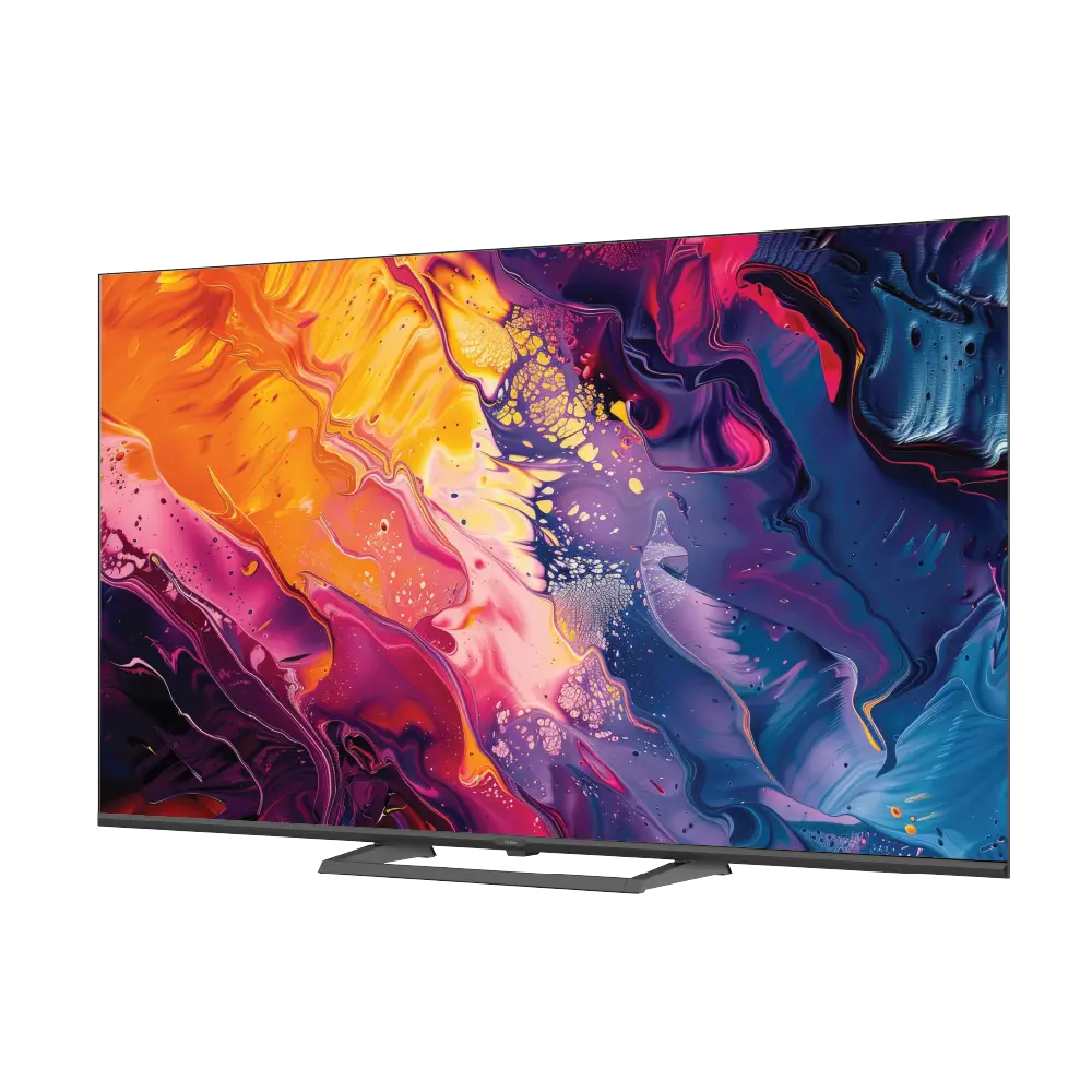 Haier 55 Inch 4K Ultra HD QLED Display | Google TV OS with Built-in Chromecast | 24W Stereo Speakers with Dolby Digital Decoding | 4 HDMI 2.1 and 2 USB Ports | Google Assistant & Bluetooth Remote Support | HDR Decoding with 60Hz Refresh Rate-H55S80GUX
