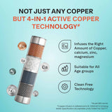 Aquaguard Enrich Superio 2X RO+UV Active Copper Alkaline Stainless Steel Water Purifier + Alkaline Bottle | 2 Year Filter Life | With Mega Sediment Filter