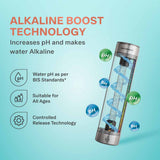 Aquaguard Enrich Superio 2X RO+UV Active Copper Alkaline Stainless Steel Water Purifier + Alkaline Bottle | 2 Year Filter Life | With Mega Sediment Filter