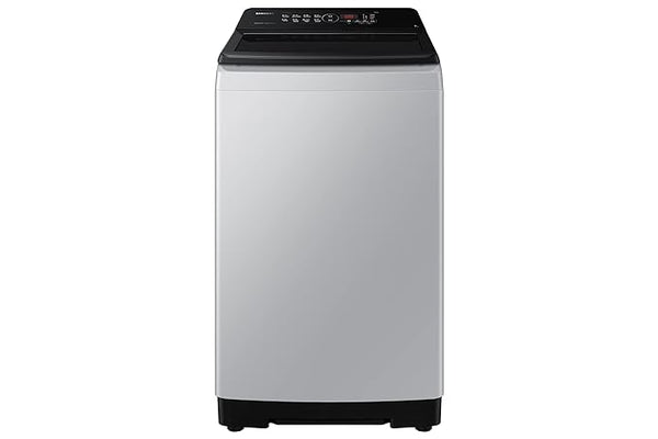 Samsung 7 Kg Inverter Ecobubble 5 Star Fully Automatic Top Load Washing Machine (WA70BG4441BYTL,Gray)