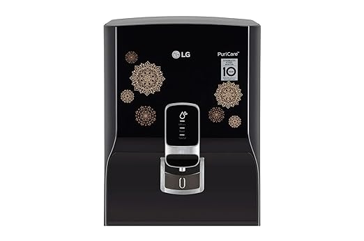 LG WW155NPB 8 litres RO+UV Water Purifier with Digital Sterilizing care, In Tank UV LED and Stainless Steel Tank