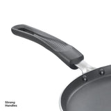 Prestige Aluminium Omega Select Plus Non-Stick Omni Tawa, 27.5 cm, Black-30710