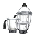 Prestige Endura 1000 W Juicer Mixer Grinder  (mixer | 4 Jars | Black, Silver)-42545