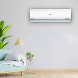 Haier 1.6 Ton 5 Star AI Smart Inverter Split AC| Hexa Inverter Compressor, 7-in-1 Intelli Convertible, 5.05 ISEER, Supersonic 10s Cooling, 100% Grooved Copper, Extreme 60°C Ambient Cooling, White-(HSU19KP-PAIN5BN-INV)
