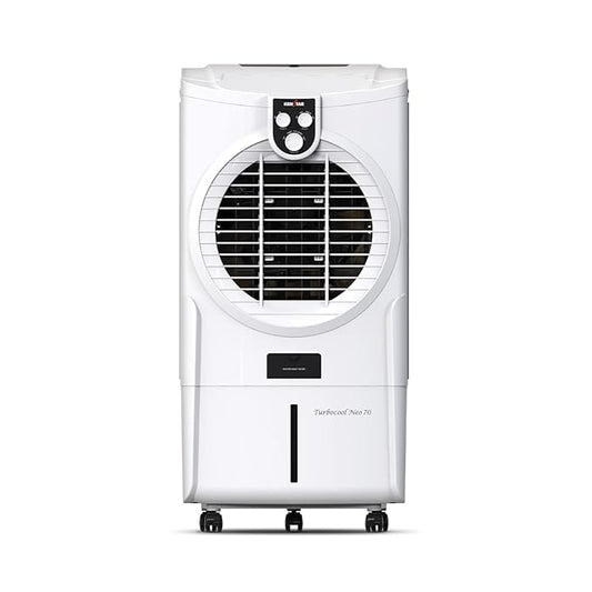 Kenstar Turbocool Neo Hc 70 litres Honeycomb Desert Cooler,( Black & White) with Ice Chamber