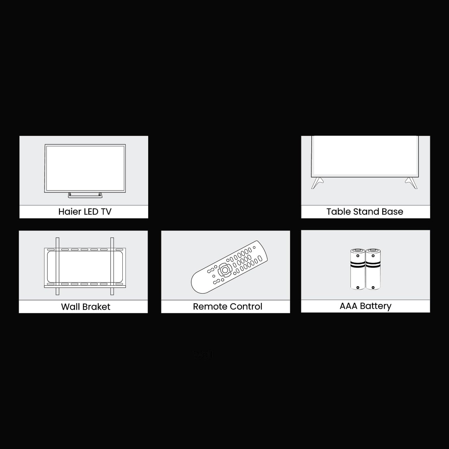 Haier 32-inch HD Ready Smart LED TV with Linux OS, Box Speakers, and HDR support. | HD Ready Bezel-less Display | Linux Smart TV Platform | HDR Support | 16W Audio Output | Dolby Digital Decoder | Multiple Connectivity Options | 60Hz Refresh Rate-LE32A7-N