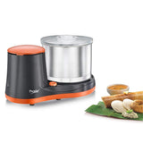Prestige PWG 07 Wet Grinder, 2L (Multicolor) with Coconut Scraper and Atta Kneader Attachments, 200 Watt (41213)