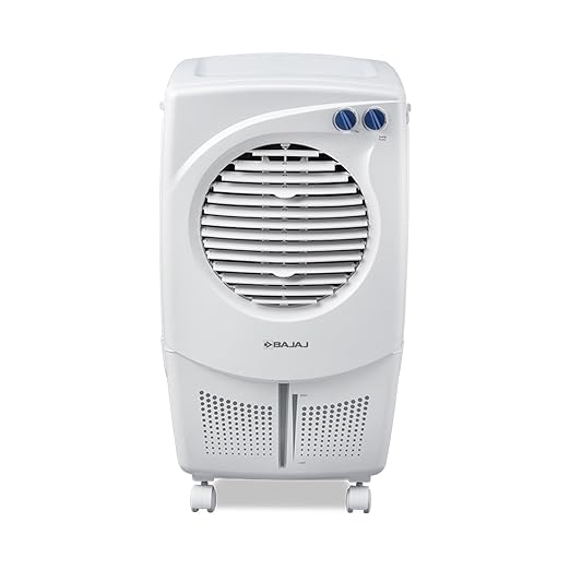 Bajaj PMH 25 DLX 24L Personal Air Cooler for home| DuraMarine Pump| 2-Yr Warranty| Anti-Bacterial Hexacool Master| TurboFan Technology| 3-Speed Control| Portable Cooler