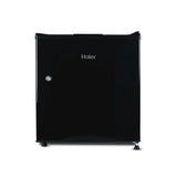 Haier 50L 2-Star Direct Cool Single Door Mini Refrigerator with Toughened Glass Shelf and LED Display-(Black, HRD-752KSA)