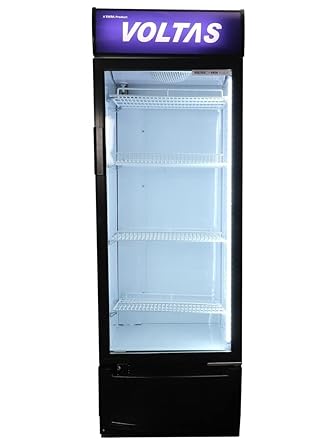 Voltas 320 L Single Door Upright Freezer  (Black, VC GT 320 SD P Metallic FGLS)-5410769