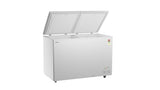 Haier 310L Hard Top Double Door Deep Freezer | 4-Star Energy Rating | Convertible Temperature Range (-18°C to 10°C) | Eco-Friendly R290a Refrigerant-HFC-320DPW4