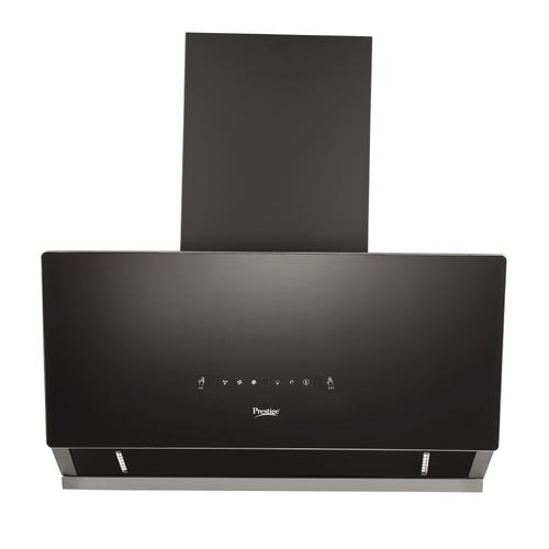 Prestige Provo Plus 900 Kitchen Hood Chimney | 90 cm T-Type Wall Mounted | Ultra-Powerful 1400 CFM Suction | Durable Stainless Steel Filter | Sleek Powder Coated Finish | 180W Efficient Motor | Made in India by TTK Prestige-42328