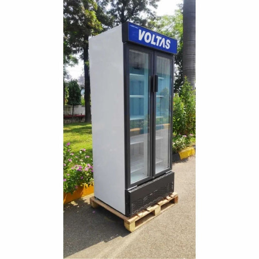 Voltas 550Litres Commercial Double Door Visi Cooler