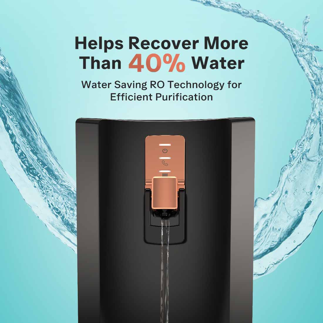 Aquaguard Enrich Superio 2X RO+UV Active Copper Alkaline Stainless Steel Water Purifier + Alkaline Bottle | 2 Year Filter Life | With Mega Sediment Filter