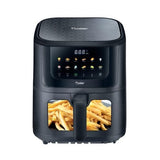 Prestige Crysta Chef 5.5L Electric Air Fryer (ABS Plastic Body) with See-Through Window | High-Capacity Non-Stick Frying Basket, Safety Interlocking & Smart Hot Air Circulation | Includes Food-Grade Oil Brush-41422