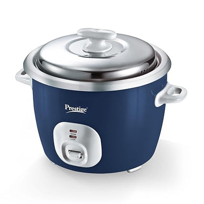 Prestige Electric Rice Cooker - Cute 1.8-2 SS (1.8 L Open Type, with Stainless Steel Cooking Pan - 2 Unit)-41139