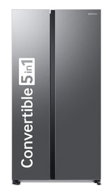 Samsung 653L 2-Star Digital Inverter Side-by-Side Refrigerator Refined Inox, Twin Cooling Plus)-(RS76CG80X0S9HL