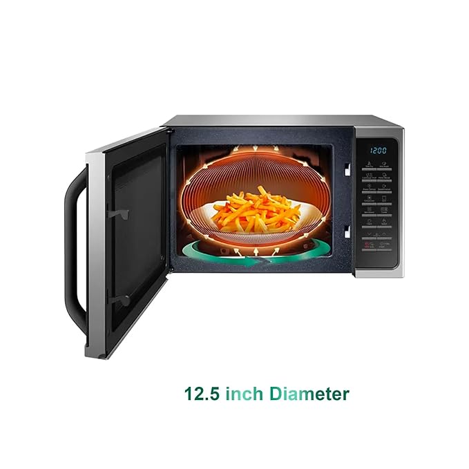 Samsung 28 L Convection Microwave Oven (MC28A5025VS, Silver)