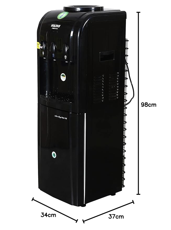 Voltas WD MINIMAGIC PEARL RB Bottled Water Dispenser (Black)