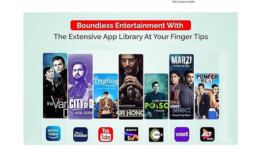 Takai 24-Inch (60.96 cm) Full HD LED Android TV | Thin Bezel Design | 1920 x 1080 Resolution | Wireless Connectivity | Flat Display- TKI-J24S