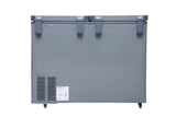 Voltas 303L Convertible Hard Top Deep Freezer (CVF321DA5-W1-GW, Grey, Stainless Steel Door, RC-5 Thermostat Control)