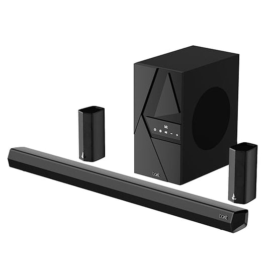 boAt Aavante Bar 3600, 500W Signature Sound, 5.1CH Surround SoundSoundbar Speaker (Premium Black)- BOT0048063