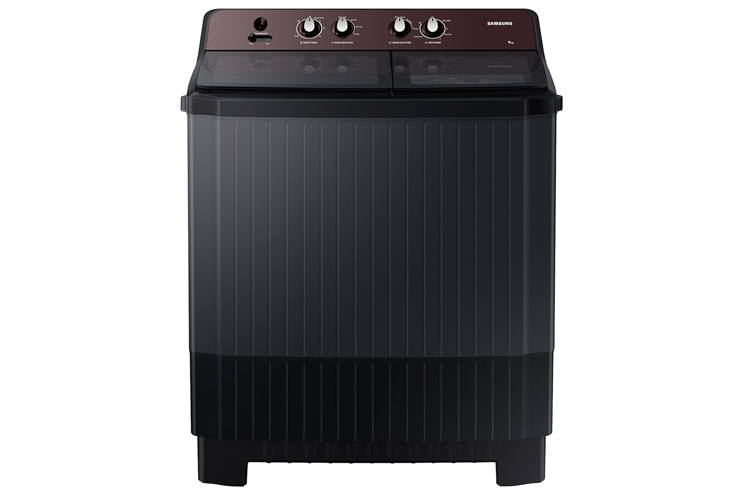 Samsung 9 Kg 5 Star Semi-Automatic Top Load Washing Machine Appliance (WT90B3560RB/TL,GRAY)