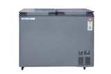 Voltas 303L Convertible Hard Top Deep Freezer (CVF321DA5-W1-GW, Grey, Stainless Steel Door, RC-5 Thermostat Control)