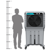 Symphony Movicool L 200 Commercial Desert Air Cooler - 180L, 8500 m³/hr Airflow, Powerful 324 sq. m. Air Throw, 3-Side Honeycomb Pads, 225W Low Power Consumption, Auto Louver, Engineering Plastic Fan
