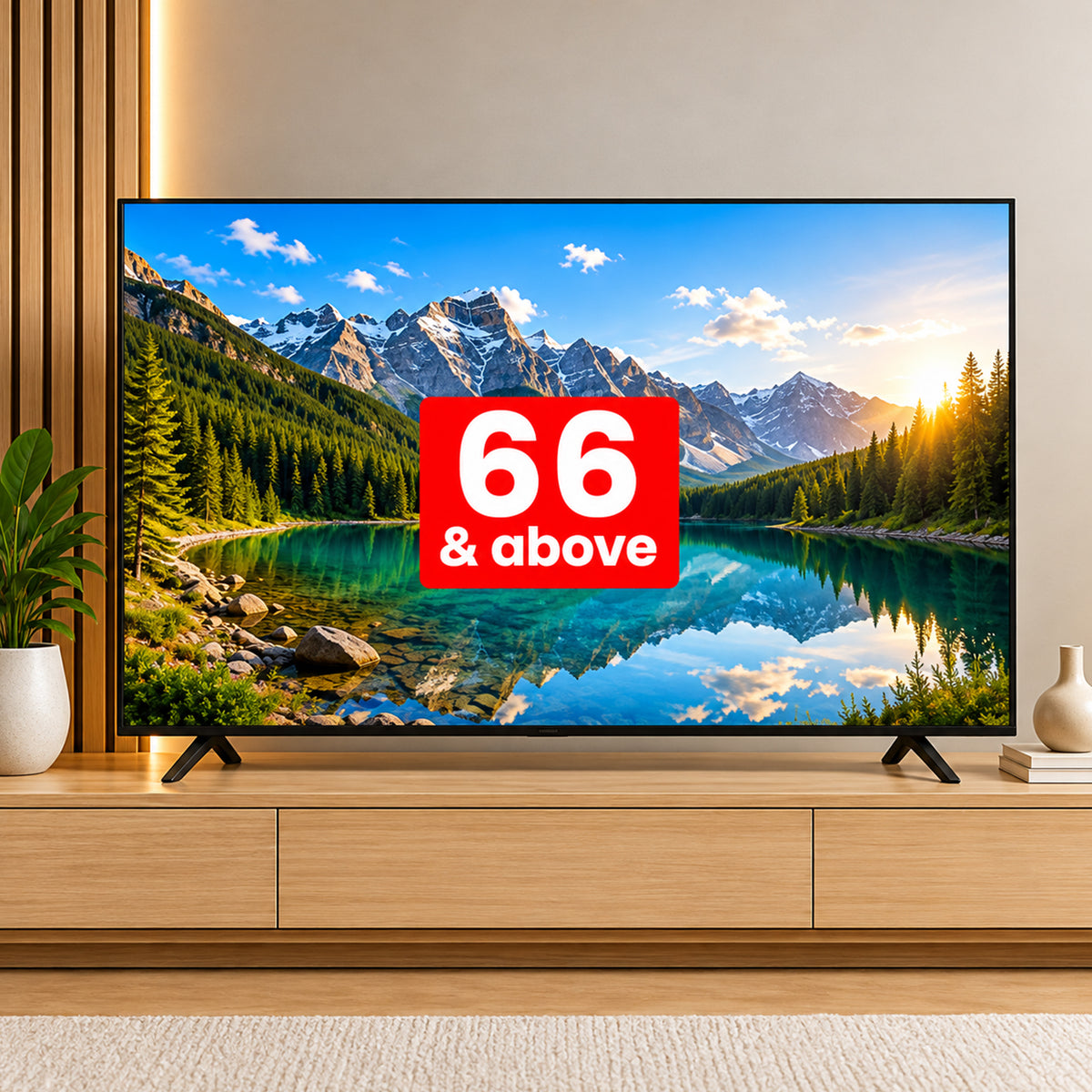 66 Inch & above