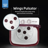 Voltas beko, A TATA Product 7.5 kg Semi - Automatic Top Load Washer ( WST75BBRT, Burgundy, Wings Pulsator wash method)