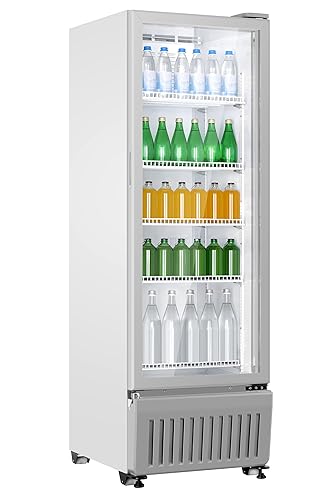 Haier 405L Visi Cooler with See-Through Glass Door, 0-10°C Cooling, 5 Adjustable Shelves, and Embossed PCM Inner Liner- HVC-405GT5