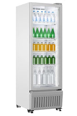 Haier 405L Visi Cooler with See-Through Glass Door, 0-10°C Cooling, 5 Adjustable Shelves, and Embossed PCM Inner Liner- HVC-405GT5