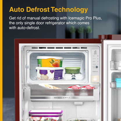 Whirlpool 236 L 4 Star Frost Free Inverter Direct-Cool Single Door Refrigerator (Auto-Defrost, Intellisense Inverter, 260 IMPRO PLUS ROY 4S WINE Breeze-Z)-73150