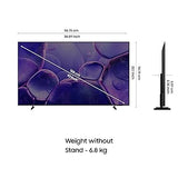 Samsung 109.22 cm (43 Inch) Crystal 4K UHD Smart TV with HDR10+, Motion Xcelerator, OTS Lite, Q-Symphony, Auto Game Mode (ALLM), VRR -UA43U8100FULXL)