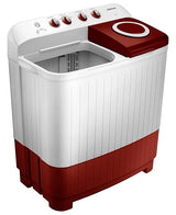 Samsung 7 kg, 5 Star, Semi-Automatic Top Load Washing Machine (WT70C3000RR/TL, Air Turbo Drying, Wine)
