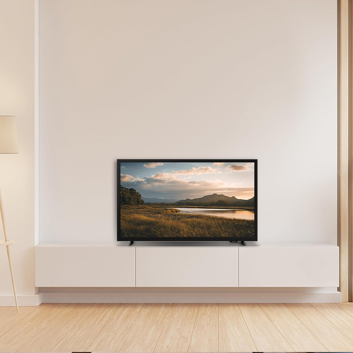Samsung 80 cm (32 inch) HD Ready LED Smart Tizen TV 2025 Edition |Voice Remote Control | Digital Tuner | HDR Support | Samsung Knox Security | 125+ Free Channels | Object Tracking Sound Lite| Q-Symphony  | Adaptive Sound - UA32H4560FUXXL