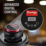 Prestige Multi-Chef All-in-One Air Fryer |80% less Oil Consumption|6.5L Capacity |1200 Watts Power|Airfry,Oven, Toast, Grill|See Through Lid|Advance Digital Display|Even Heat Distribution|Black-41410