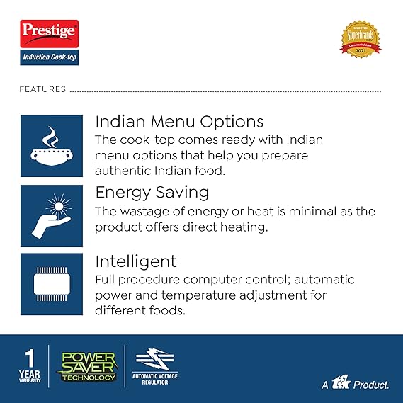 PRESTIGE INDUCTION COOKTOP – XPRESS 1200W 41992