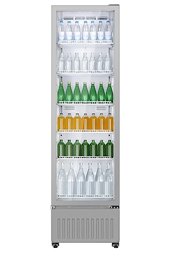 Haier 505L Visi Cooler with See-Through Glass Door, 0-10°C Cooling, 6 Adjustable Shelves, and Embossed PCM Inner Liner- HVC-505GT5