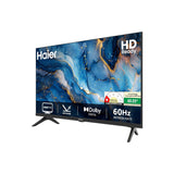 Haier 32-inch HD Ready Smart LED TV with Linux OS, Box Speakers, and HDR support. | HD Ready Bezel-less Display | Linux Smart TV Platform | HDR Support | 16W Audio Output | Dolby Digital Decoder | Multiple Connectivity Options | 60Hz Refresh Rate-LE32A7-N