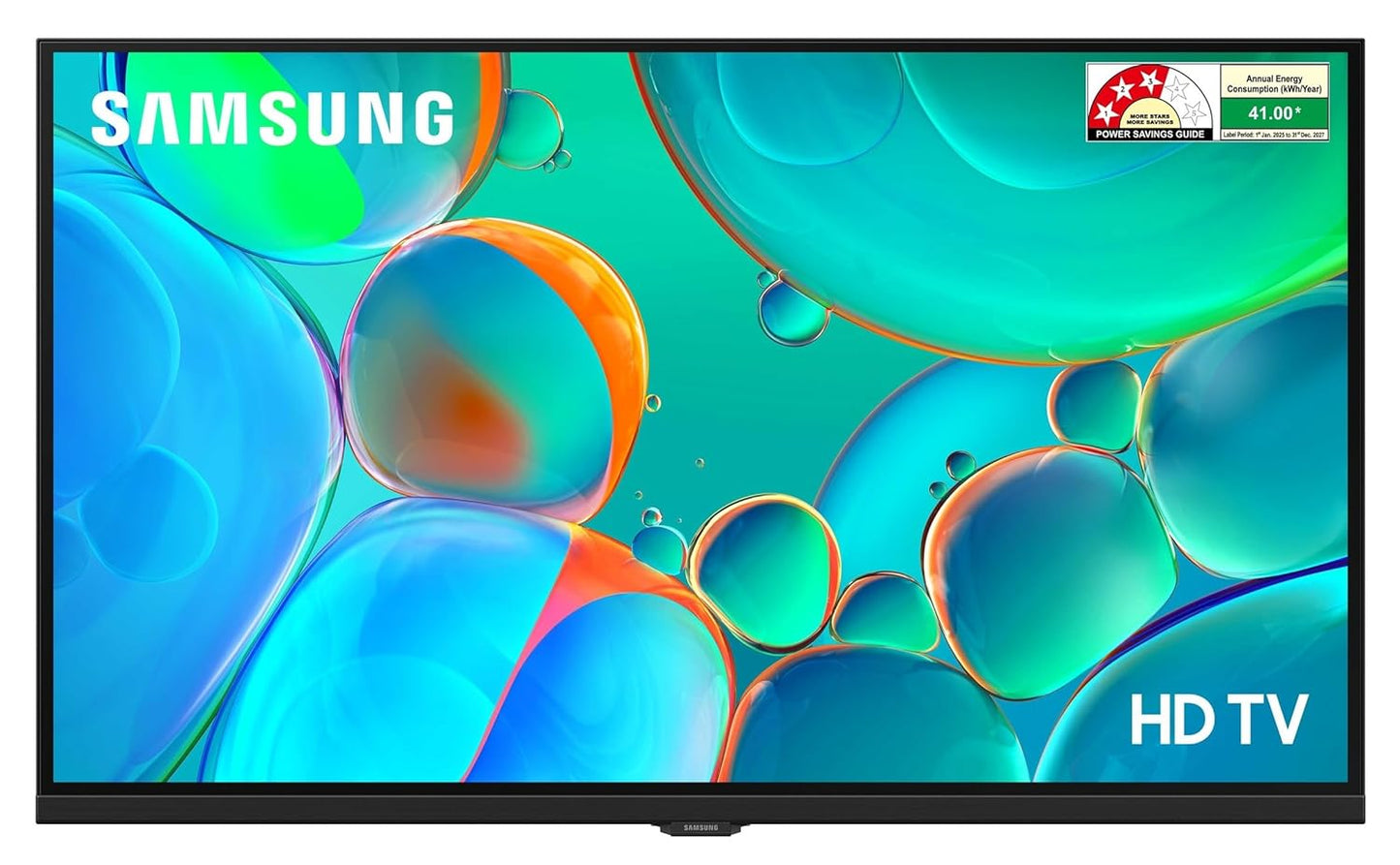 Samsung 80 cm (32 inch) HD Ready LED Smart Tizen TV 2025 Edition |Voice Remote Control | Digital Tuner | HDR Support | Samsung Knox Security | 125+ Free Channels | Object Tracking Sound Lite| Q-Symphony  | Adaptive Sound - UA32H4560FUXXL