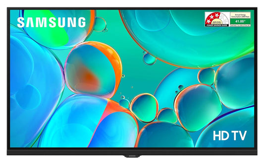 Samsung 80 cm (32 inch) HD Ready LED Smart Tizen TV 2025 Edition |Voice Remote Control | Digital Tuner | HDR Support | Samsung Knox Security | 125+ Free Channels | Object Tracking Sound Lite| Q-Symphony  | Adaptive Sound - UA32H4560FUXXL