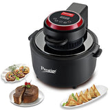 Prestige Multi-Chef All-in-One Air Fryer |80% less Oil Consumption|6.5L Capacity |1200 Watts Power|Airfry,Oven, Toast, Grill|See Through Lid|Advance Digital Display|Even Heat Distribution|Black-41410