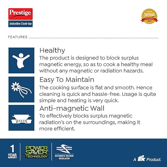 PRESTIGE INDUCTION COOKTOP – XPRESS 1200W 41992