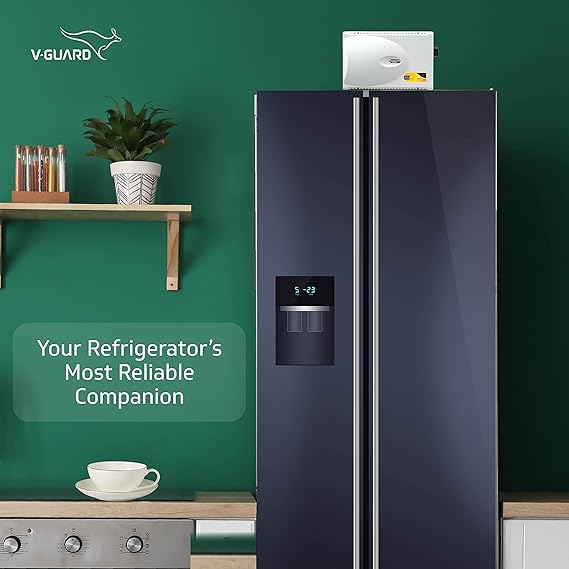 V-Guard VG 150 Supreme Stabilizer for Refrigerator Above 600 L | Overheat Protection | 6 A Capacity | Convenient LED Indicator  (Working Range:130-290 VAC)-VG150