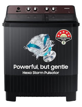 Samsung 9 Kg 5 Star Semi-Automatic Top Load Washing Machine Appliance (WT90B3560RB/TL,GRAY)