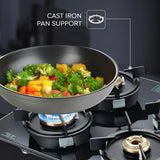 Prestige Svachh Efficia HOB 04 AI (with Toughened Glass Top Multi Spark Ignition System & 4 Brass Burners)-40597
