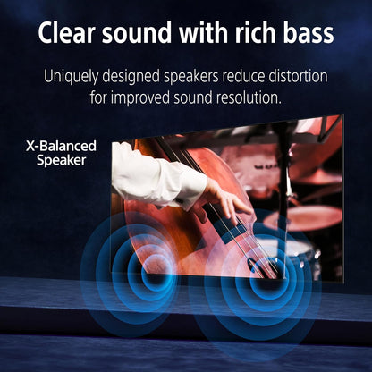 Sony BRAVIA 3 65 Inch (165.1 cm) Ultra HD 4K Smart TV | 4K HDR Processor X1 | Dolby Vision & Atmos | HDMI 2.1 with VRR | Eco Remote | Built-in Mic | Perfect for Home, Entertainment, and Gaming-65S30