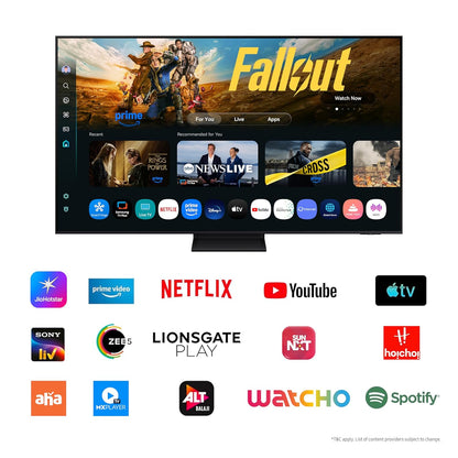 Samsung | 139.7 cm 55" 4K NeoQLED Smart TV | NQ4 AI Gen2 Processor | Neo Quantum HDR & Quantum Matrix Tech | Motion Xcelerator 144Hz | FreeSync Premium Pro | OTS & Active Voice Amp Pro | Built-in Zigbee | AirSlim Design-QA55QN70FAULXL